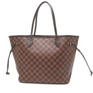 Louis Vuitton Neverfull Tote Bag Damier Ebene Brown